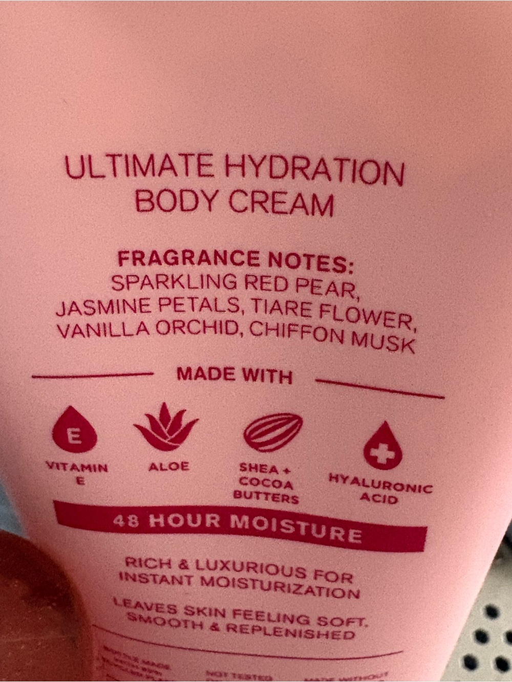 Bath & Body Works Pink Chiffon Body Wash, Fragrance Mist & Body Cream Set NEW - Picture 3 of 3